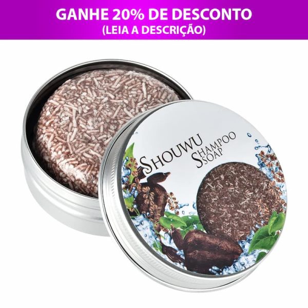 Shampoo Orgânico Natural para Fios Brancos